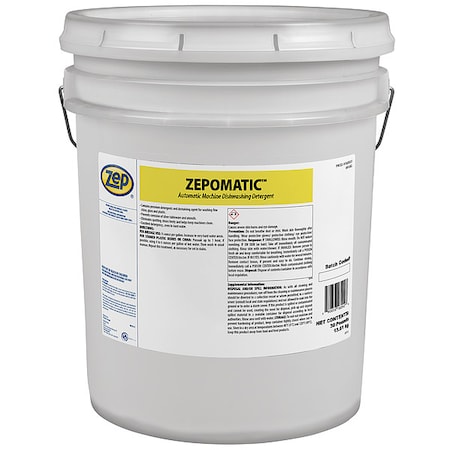 Zep Dishwasher Detergent, Bucket, 30 lb, Powder 160933