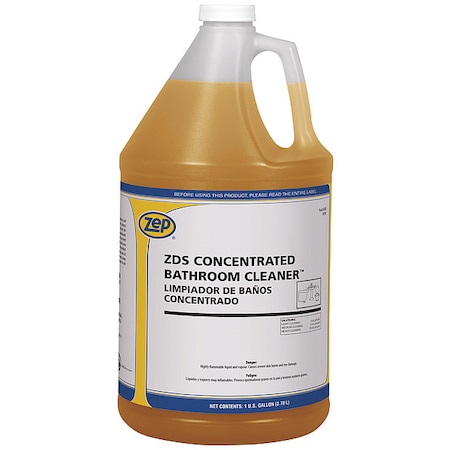 Zep Bathroom Cleaner, 128 oz, Jug, PK4 310225