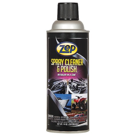 Zep Vehicle Wash, Detailers, 14 oz, Butyl-Free, 12 PK 1049168