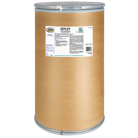 Zep Laundry Detergent, 125 lb Drum, Powder, Unscented, White 132442