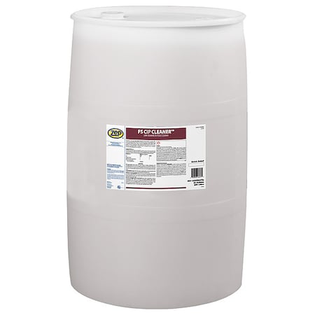 Zep Cleaner, Drum, 55 gal, Odorless 166985