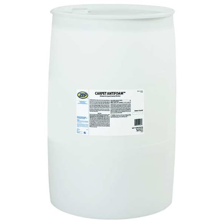 Zep Carpet Cleaner Defoamer, Drum, 55 gal 129485