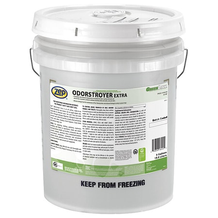 Zep Carpet&Upholstery Odor Elim, Bucket, 5 gal 184239