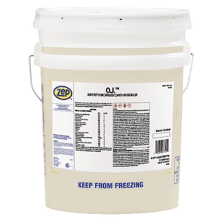 Zep Degreaser, 5 Gal Pail, Liquid, Orange 77135