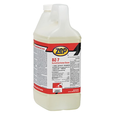 Zep Disinfectant Cleaner, 1 gal. Bottle, Pleasant, 4 PK C30301