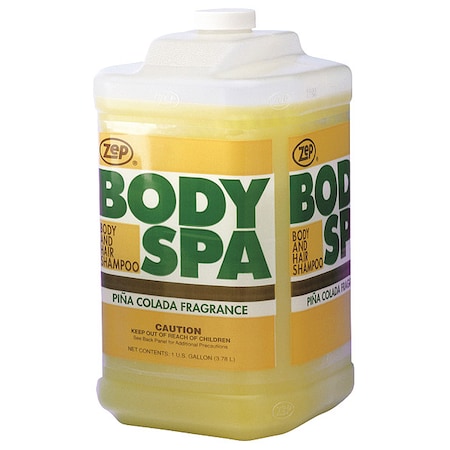 Zep Body Wash/Sham Combo, 1gal, PiÃ±aColada, PK4 93024
