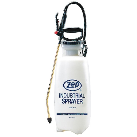 Zep 3 gal Handheld Sprayer, Poly, 40 in L Hose, 14 in L Wand, Cone/ Fan/ Jet Nozzle Spray Pattern 781801