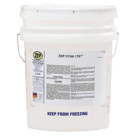 Zep Dyna 170 Degreaser, 5 Gal Pail, Liquid, Water Clear 17935