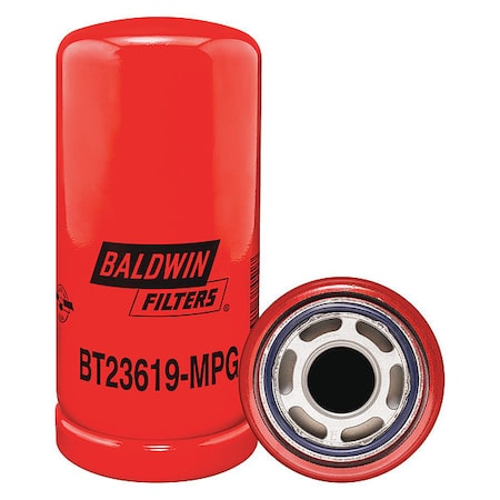 Baldwin Filters Filter, Synthetic Filter Media, 8-1/32" L BT23619-MPG