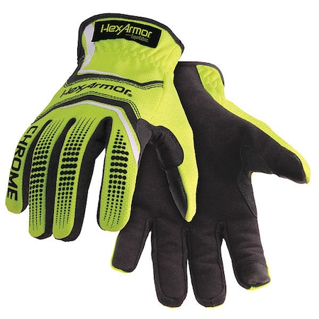 Hexarmor Cut Resistant Gloves, Cut Level A8 , Uncoated , None , L 1 PR 4033-L (9)