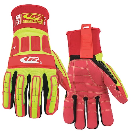 Ringers Gloves Impact Resistant Gloves, Yellow, XL, PR 259