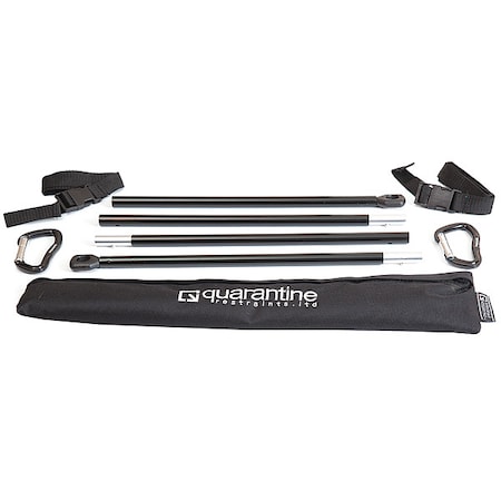 Quarantine Restraints Interior Bar Accessory Kit, Aluminum QAB-IBA