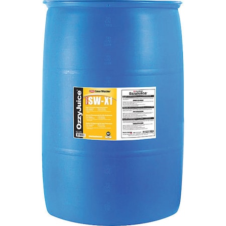 Smartwasher SW-X1 High Performance Degreasing Cleaner/Degreaser, 55 gal Drum, Ready to Use, Water Based 1751309