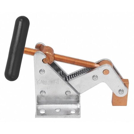 Kant-Twist Hold Down Clamp, Silver, 3-1/2" D Throat K030TQW