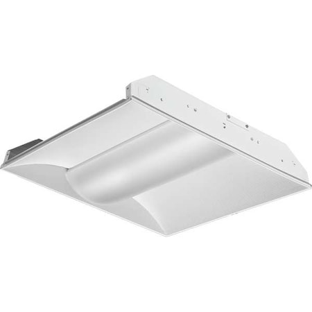 Lithonia Lighting Recessed Troffer, 2 ft L, 3299 lm, 26.2W 2VTL2 33L ADP EZ1 LP835 N100