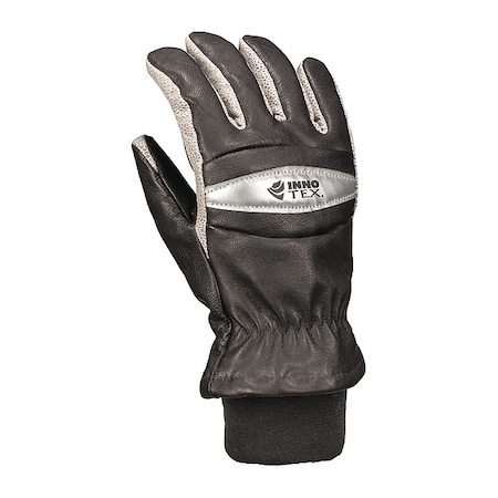 Innotex Firefighters Gloves, XL, Black/Silver, PR INNOTEX880S