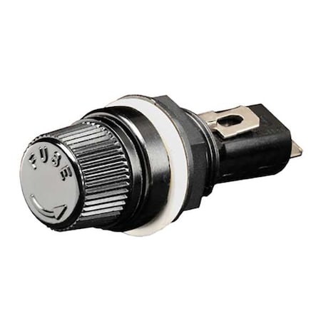 Mersen Fuse Holder, 0 to 15A Amp Range, 250V AC/DC Volt Rating, 1 Poles, Quick Connect GPM-G