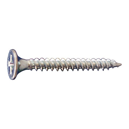 Daggerz Drywall Screw, #6 x 1-1/4 in, Flat Head Phillips Drive, 8000 PK DWFZ061104