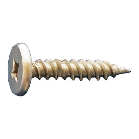 Daggerz #10 x Phillips Drive, Pan Head Sheet Metal Screw, Plain Stainless Steel, 5000 PK LOPROGPSSS1010