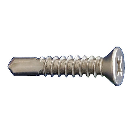 Daggerz Self-Drilling Screw, #10 x 3/4 in, 410 Stainless