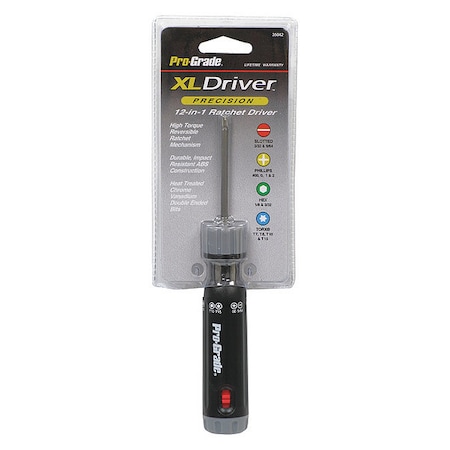 Pro-Grade Tools Xldriver Precision Ratcheting Driver 35042