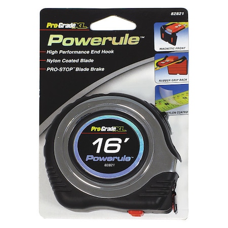 Pro-Grade Tools 16 ft. Tape Measure, 3/4" Blade 82821