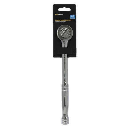 Pro-Grade Tools 1/2" Drive, Round Round Head Ratchet 1/2"Dr. 14009