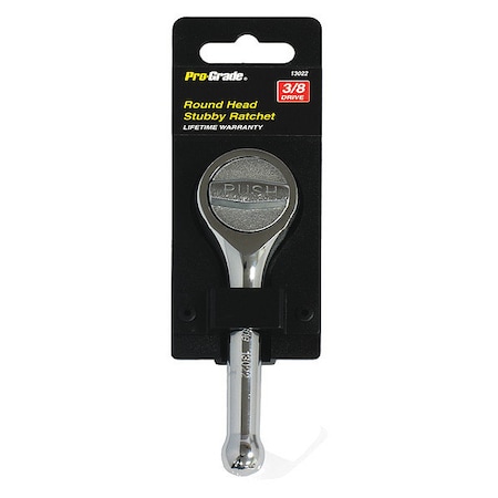 Pro-Grade Tools 3/8" Drive Stubby Stubby Ratchet , 3/8"Dr. , 4" 13022