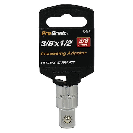 Pro-Grade Tools 3/8" Drive Increasing Adaptor, SAE 13017