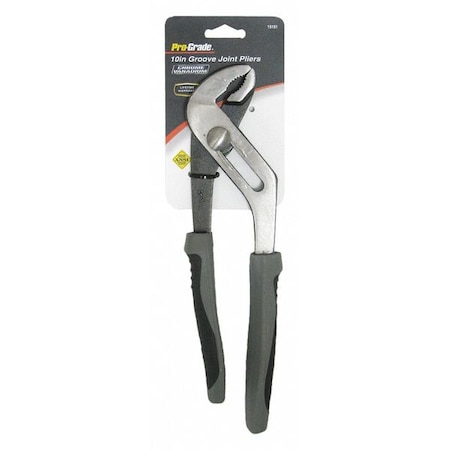 Pro-Grade Tools Tongue/Groove Pliers, 10" 15151