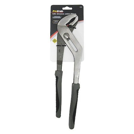 Pro-Grade Tools Tongue/Groove Pliers, 12" 15152