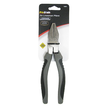 Pro-Grade Tools Linesman Pliers, 7" 15205