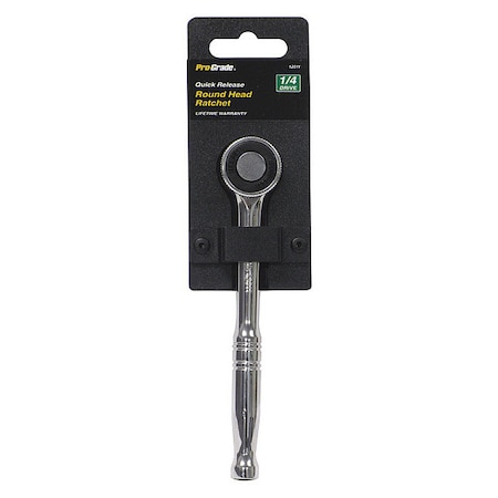 Pro-Grade Tools 1/4" Drive Round Ratchet 1/4"Dr. 12011