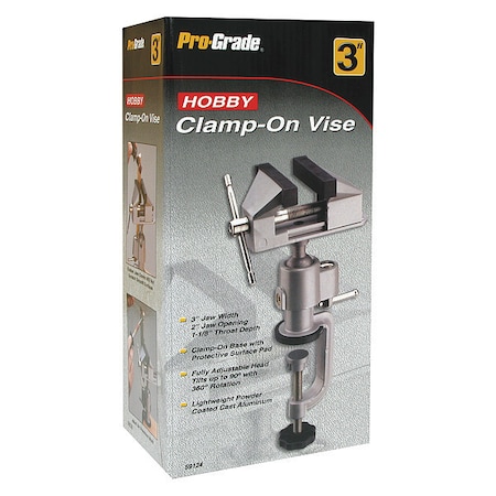 Pro-Grade Tools Hobby Vise, 3" 59124