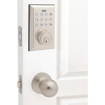 Honeywell Entry Deadbolt, w/Keypad, BluetoothEnabled 8812309S