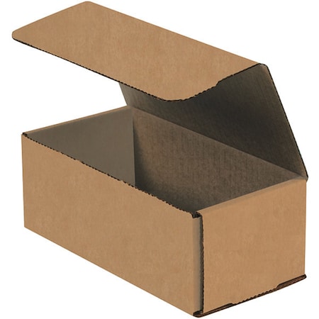 Partners Brand Corrugated Mailers, 7" x 5" x 3", Kraft, 50/Bundle M753K