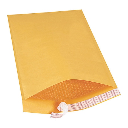 Partners Brand Self-Seal Bubble Mailers, No 6, 12 1/2" x 19", Kraft, PK50 B859SS