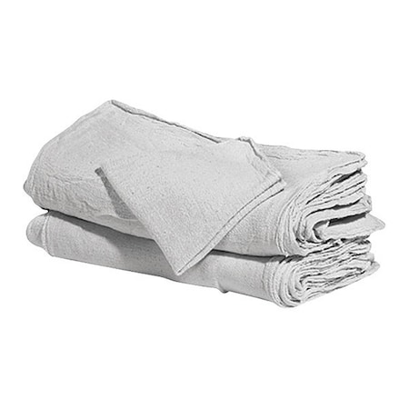 Partners Brand Box of Shop Towel Rags, 14" x 14", Natural, 25 Lbs/Case, PK350 BR109