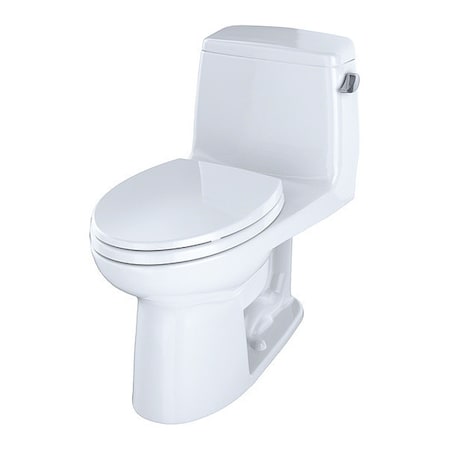 Toto Toilet, 1.6 gpf, Gravity Fed, Floor Mount, Elongated, Cotton MS854114SLR#01