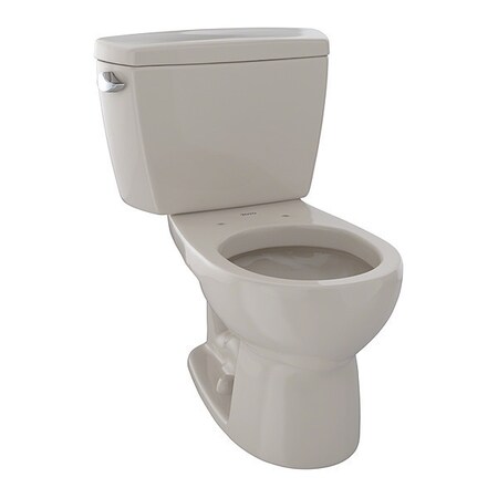 Toto Bowl and Tank, 1.6 gpf, G-Max, Floor Mount, Round, Bone CST743SD#03