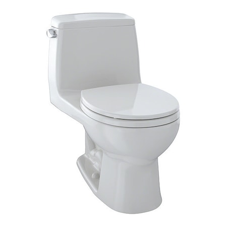 Toto Toilet, 1.6 gpf, Power Gravity, Floor Mount, Round, Colonial White MS853113#11
