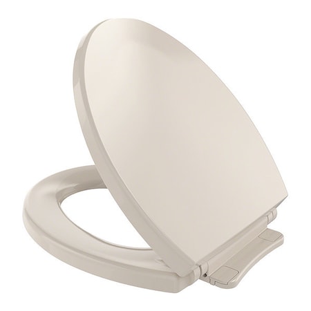Toto Seat, Round, Soft, Close, Bone With Cover, Soft Close Hinge, Round, Bone SS113#03