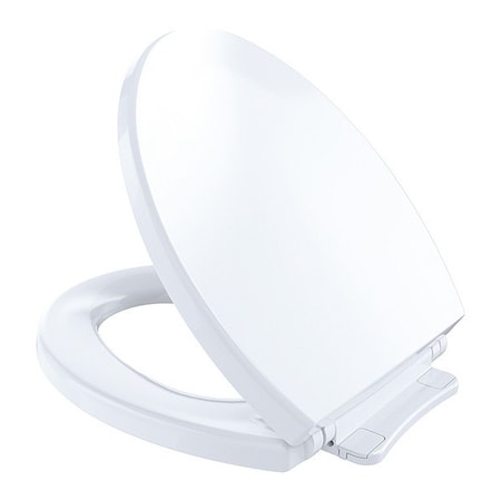 Toto Seat, Round, Soft, Close, Cotton With Cover, polypropylene, Round, Cotton White SS113#01