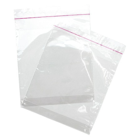Fantapak Sndwch Bag, Lip/Tape, 1.25mil, 5"x5", PK1000 PP-5X5+1LIP/TAPE