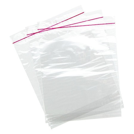 Fantapak Sndwch Bag, Lip/Tape, 1.25mil, 7"x7", PK1000 PP-77+3LIP/TAPE