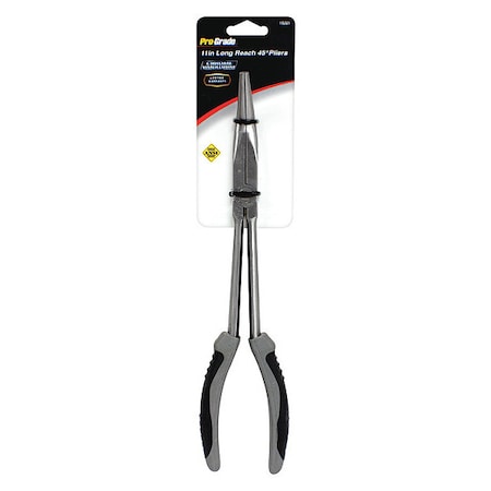 Pro-Grade Tools Straight Long Reach Pliers, 11" 15220