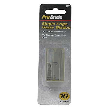Pro-Grade Tools Edge Razor Blades 10 pcs., Single 82094