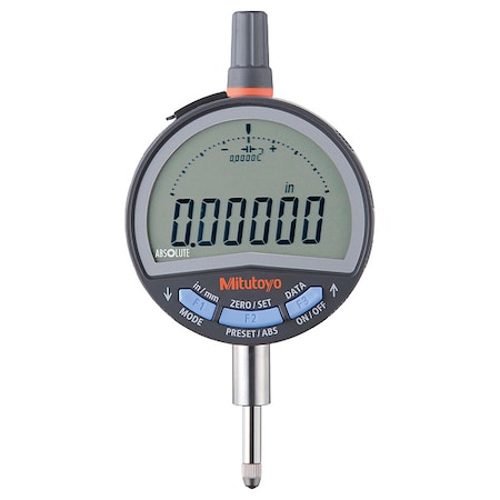 Mitutoyo Electronic Indicator, 0-0.500, Lug Back 543-702-02