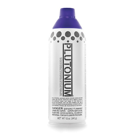 Plutonium Paint Spray Paint, Purple Haze, Satin, 12 oz 20170US-  PURPLE HAZE