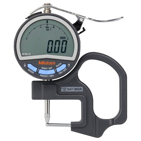 Mitutoyo Digimatic Thickness Gage 0.01Mm-10M 547-360A